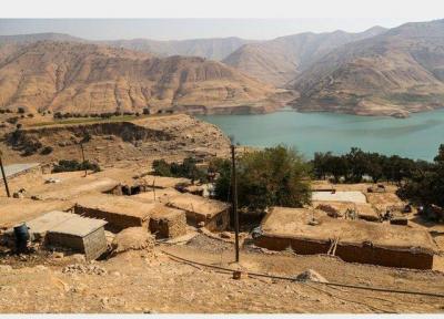 آخرین وضعیت روستای غریبی ها دهدز ، خطر رانش کوه وجود دارد