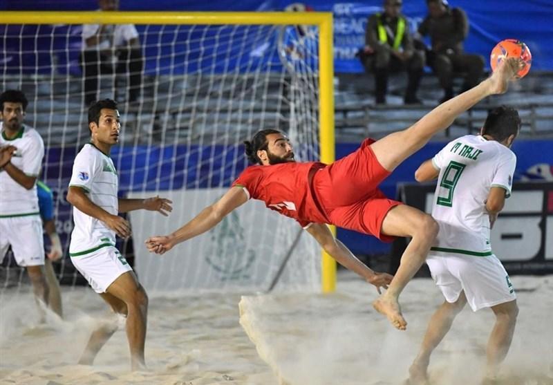 بازی های جهانی ساحلی، فوتبال ساحلی ایران از روسیه بازنده شد و به دیدار رده بندی رفت