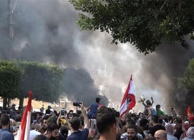 لبنان، نقش رسانه های وابسته در تظاهرات صور