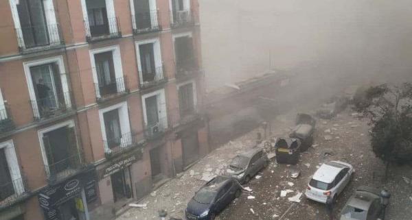 انفجار در پایتخت اسپانیا