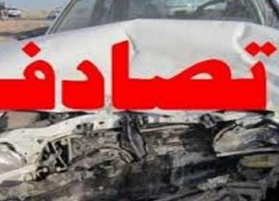 9 مصدوم در حادثه رانندگی در تاکستان