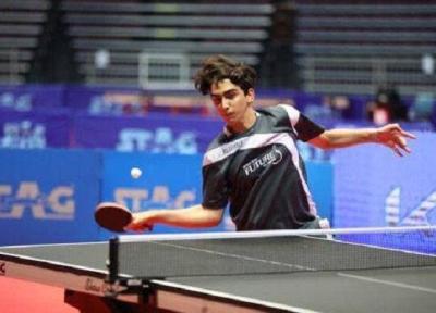 تور مجارستان: قطعی شدن مدال نوید شمس در مسابقات تنیس روی میز مجارستان