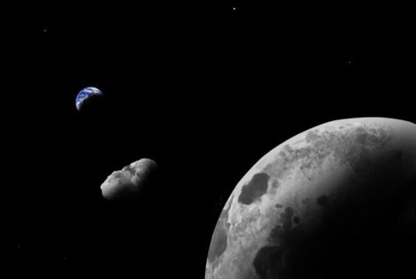 سیارک عجیب دور زمین می تواند تکه ای از ماه باشد