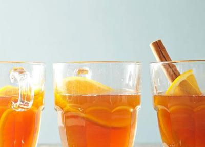چای داغ پرتقال یک نوشیدنی دلچسب