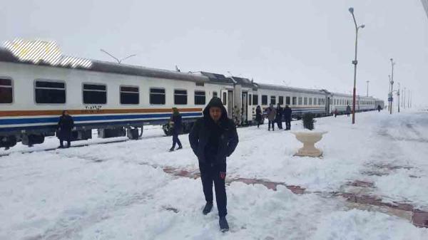 آخرین شرایط توقف قطار تهران به شیراز در آباده ، اعزام قطار امداد