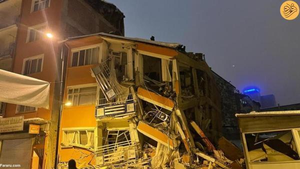 زلزله قدرتمند در ترکیه