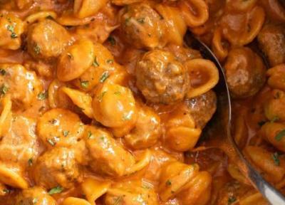 طرز تهیه پاستا میت بال، راز پخت برترین پاستا میت بال ایتالیایی